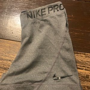Nike pro spandex shorts  worn 3 times